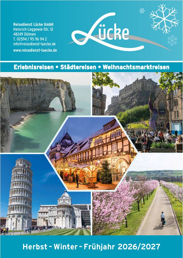 Reiseangebote Winter/Frühjahr 2025/2026